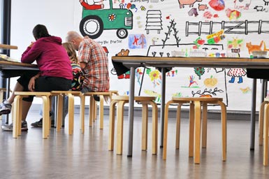 The Art Studio at The Eric Carle Museum