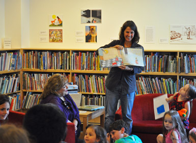 Pamela Zagarenski Visits The Eric Carle Museum