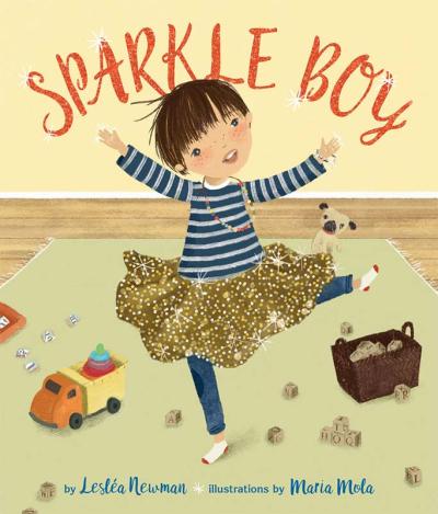 Cover of Sparkle Boy by Leslea Newman