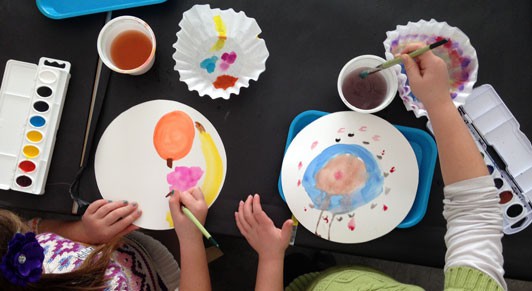 Coffee Filters and Watercolor Paint | Making Art with Children | The Eric Carle Museum of Picture Book Art