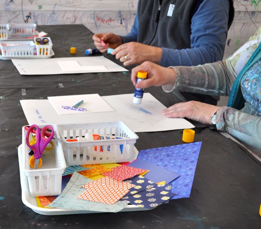 Rolled Paper Relief at The Eric Carle Museum of Picture Book Art